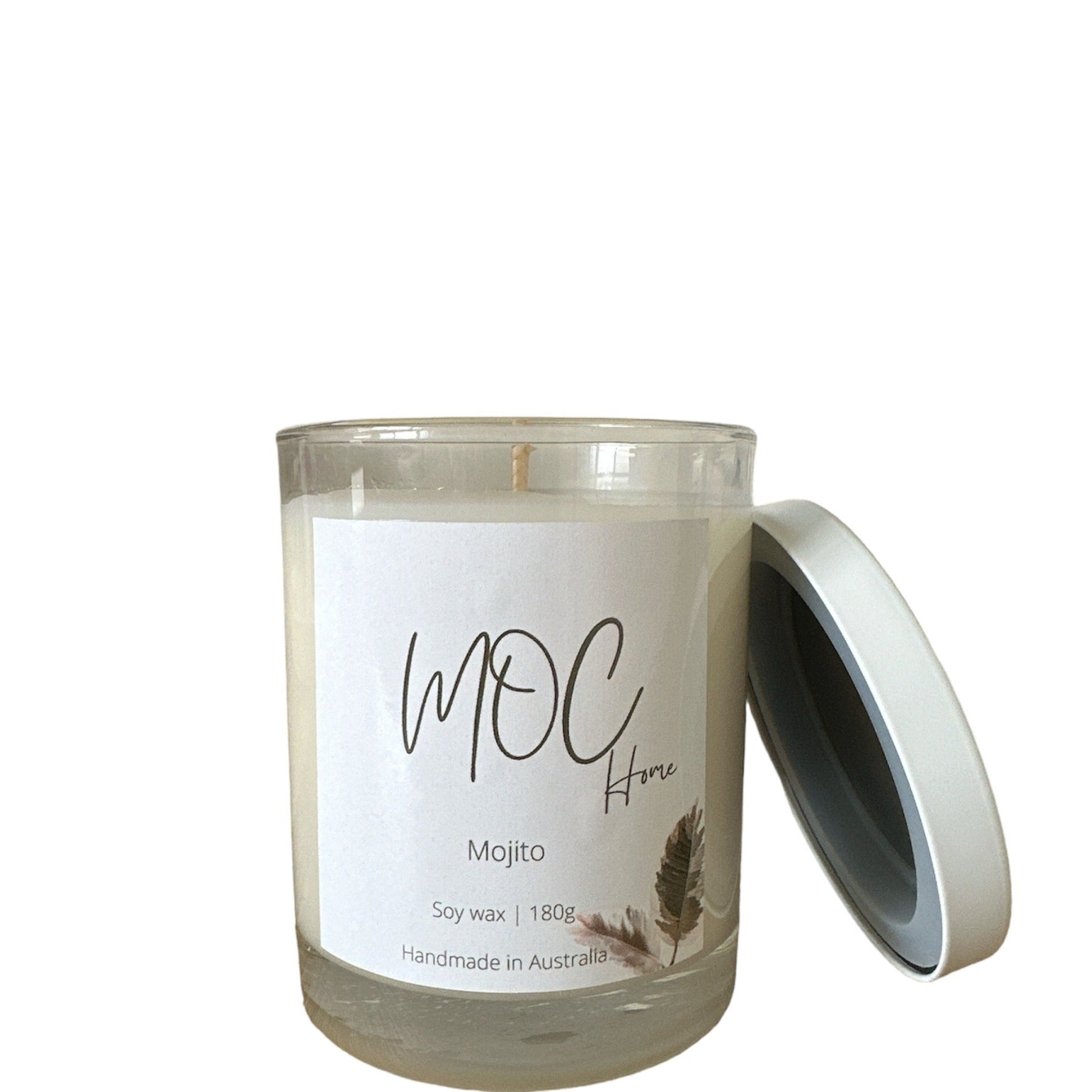 Minimalist Medium Clear Candles image 1